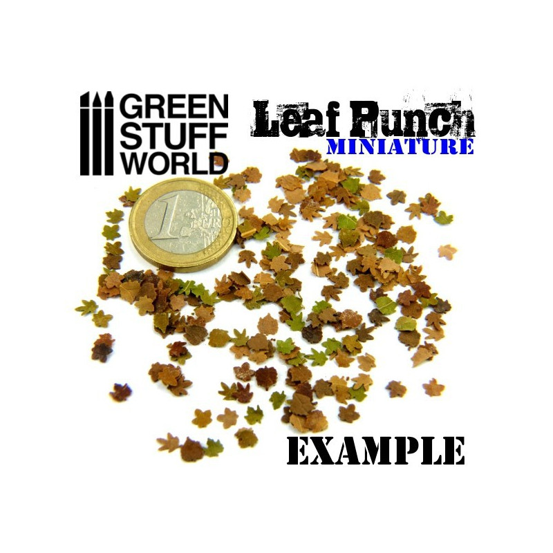 Miniature Leaf Punch GREY