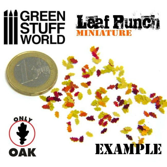 Miniature Leaf Punch ORANGE