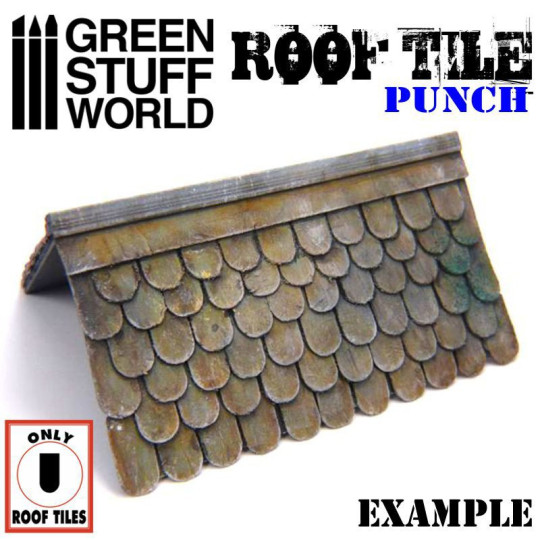 Miniature ROOF TILE Punch