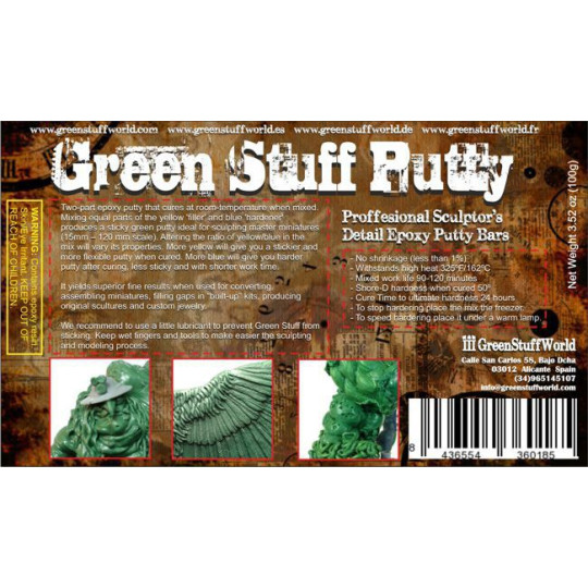 Green Stuff Bar 100 gr.