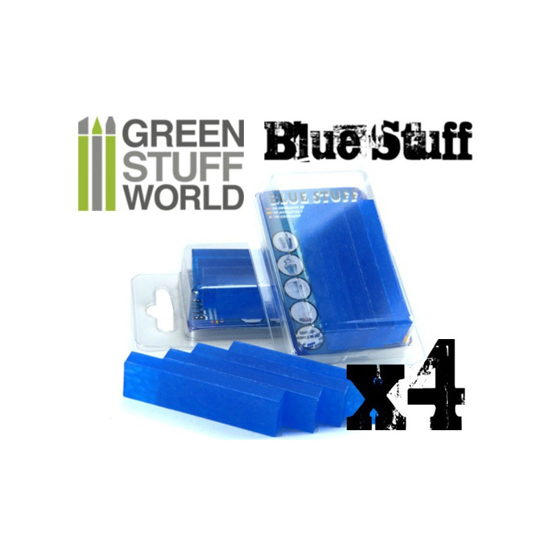 GSW Blue Stuff Mold 4 Bars