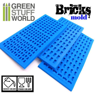 GSW Silicone molds - BRICKs