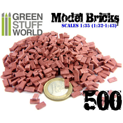GSW Model Bricks - Red x500