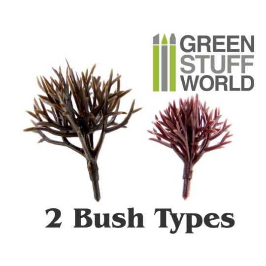 20x Model Bush Trunks