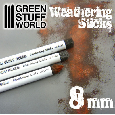 GSW Weathering Brush 8mm