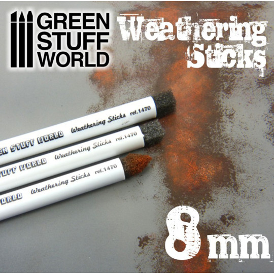 GSW Weathering Brush 8mm