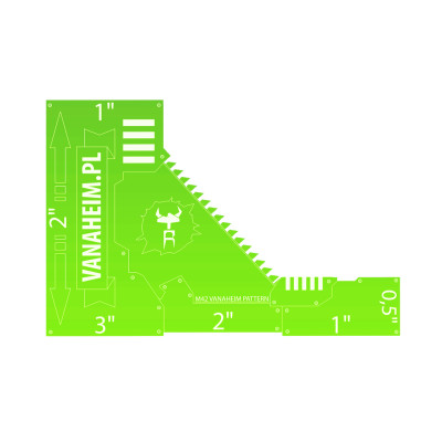 Miarka 3" M42 Vanaheim Pattern Zielona