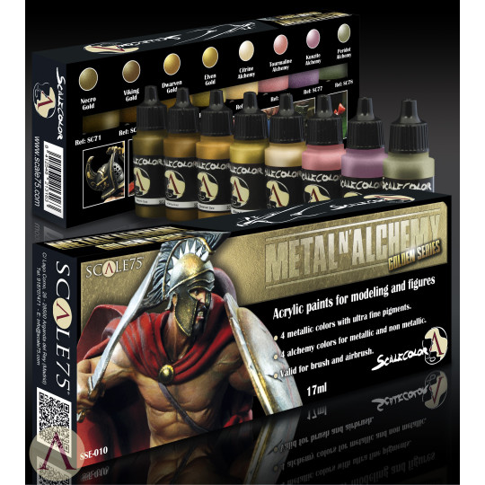 Paint Set - METAL Alchemy - GOLD
