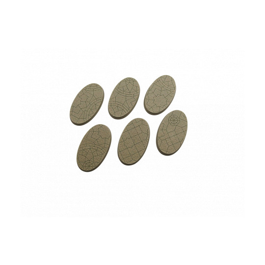 Mosaic Bases, Oval 60mm (4)