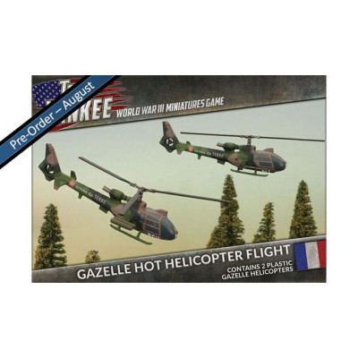 Gazelle HOT Helicopter Flight