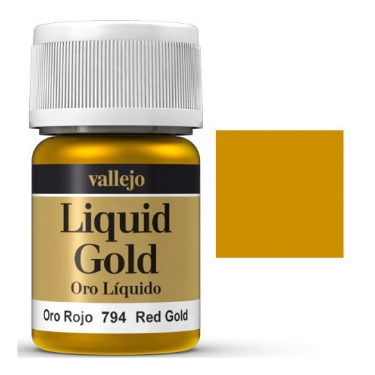 Vallejo Liquid Red Gold