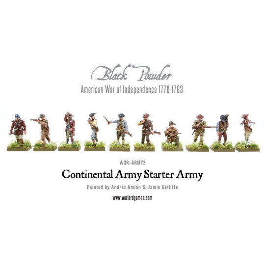 Continental Army starter set