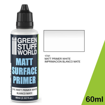 GSW Matt Surface Primer 60ml - White