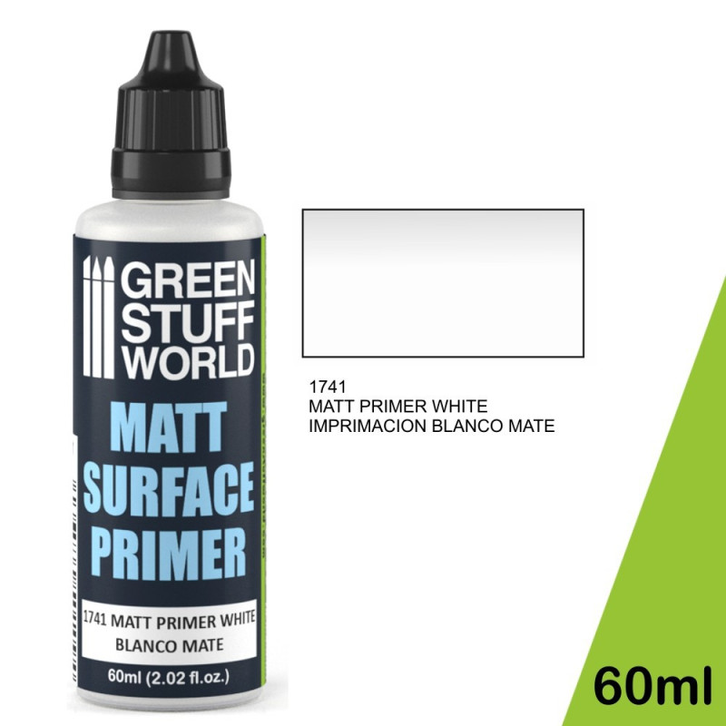 GSW Matt Surface Primer 60ml - White
