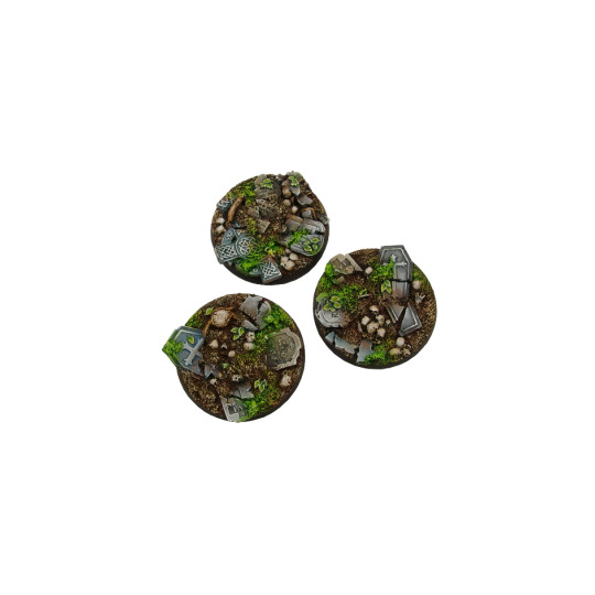 Graveyard Bases, Round 50mm (2)