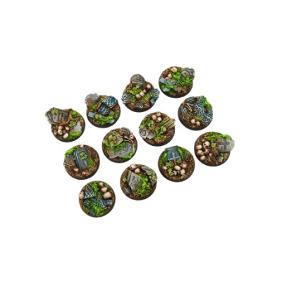 Graveyard Bases, Round 25mm (5)