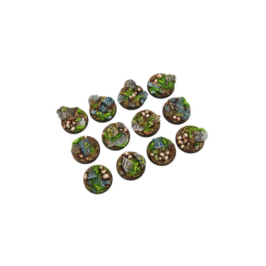 Graveyard Bases, Round 25mm (5)