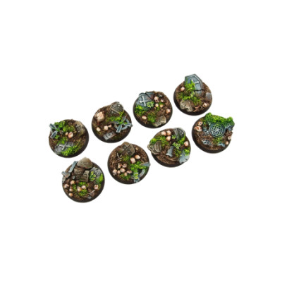 Graveyard Bases, Round 32mm (4)