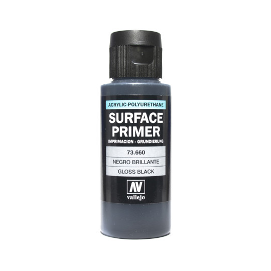 Metal Color - Gloss Black Primer 60ml