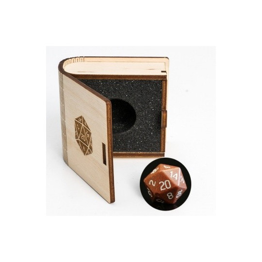 Blackfire Gemstone Collectors Dice - Golden Sand Stone