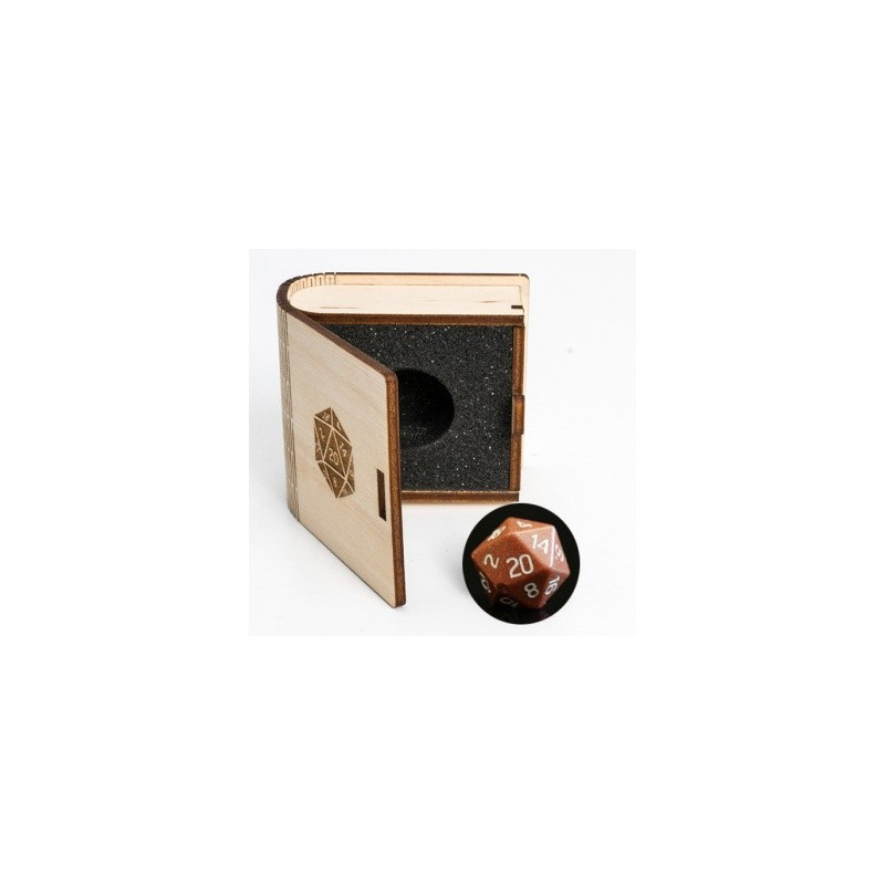 Blackfire Gemstone Collectors Dice - Golden Sand Stone