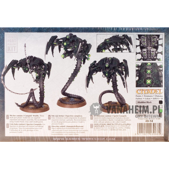 Necron Canoptek Wraiths