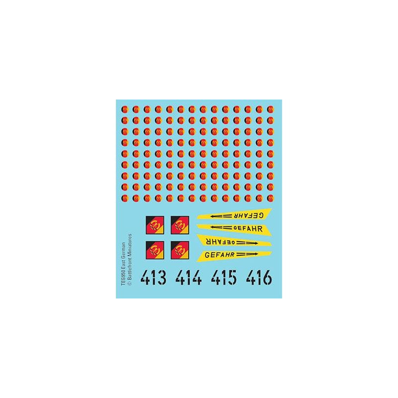 East German Decals