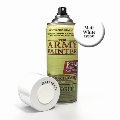Base Primer Matt White Spray