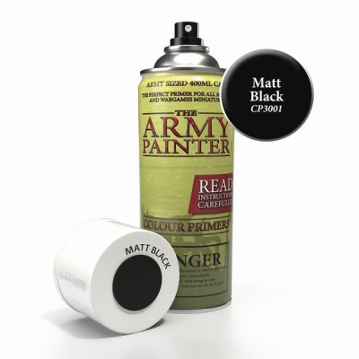 Base Primer Matt Black Spray