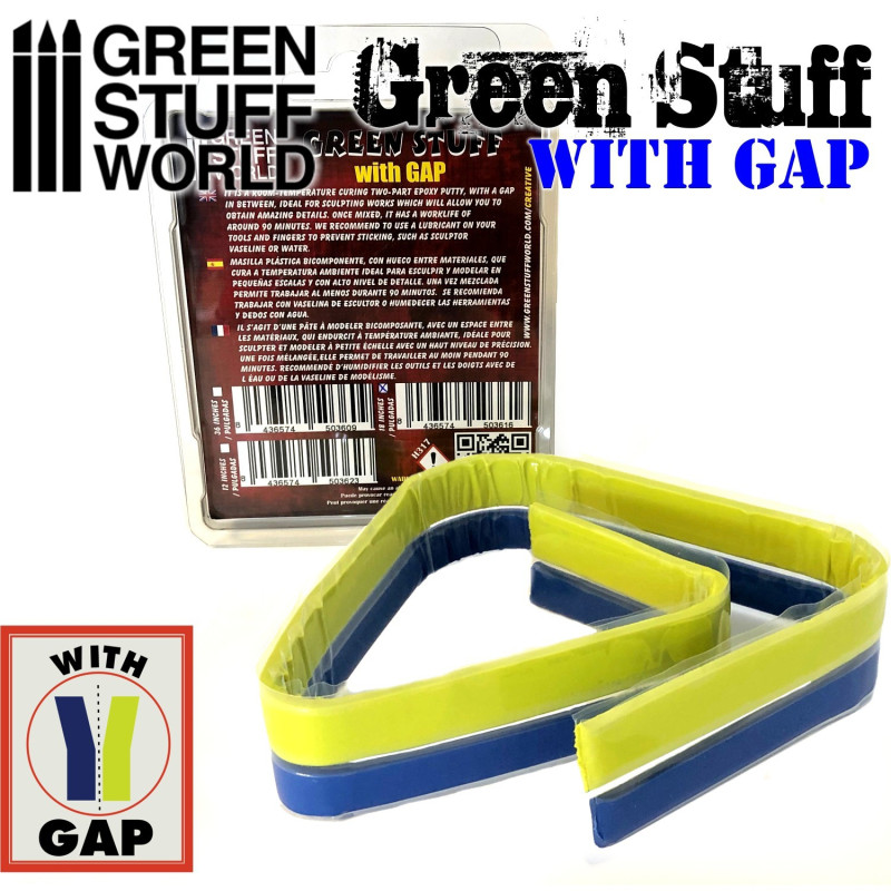 Green Stuff Tape 18 inches WITH GAP