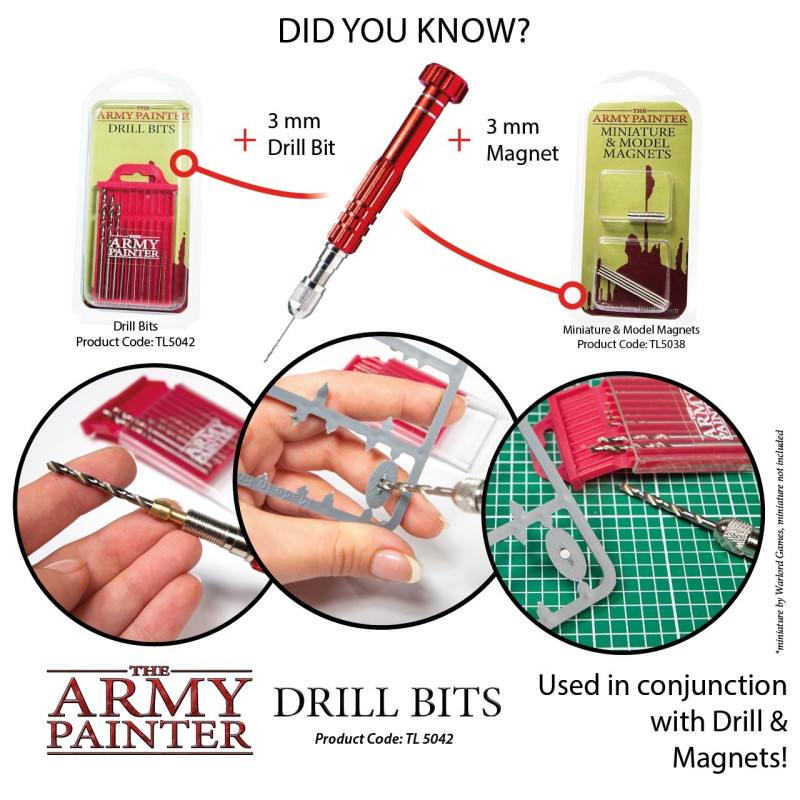 Army Painter Drill Bits 2019