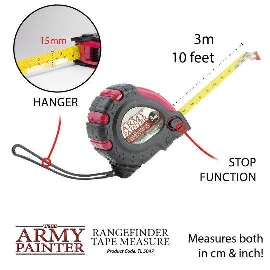 Army Painter Tape Measure Rangefinder 2019