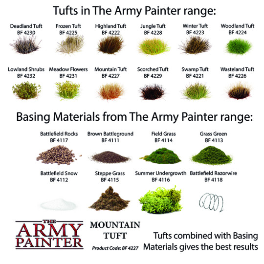 Army Painter Battlefields XP Mountain Tuft