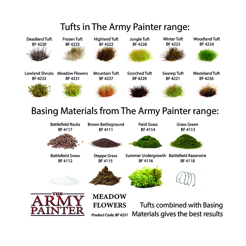 Army Painter Battlefields XP Meadow Flowers