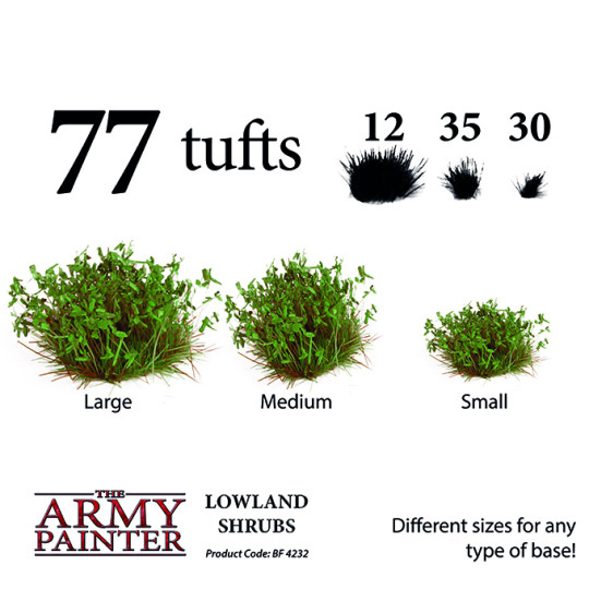 Army Painter Battlefields XP Lowland Shrubs