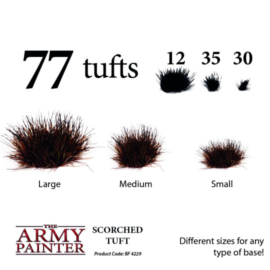 Army Painter Battlefields XP - Scorched Tuft