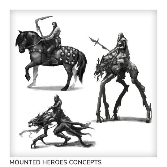 Tainted Grail Mounted Characters Set 