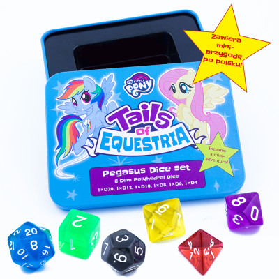 Pegaz - Zestaw kości do gry Equestria: Puść Wodze Fantazji