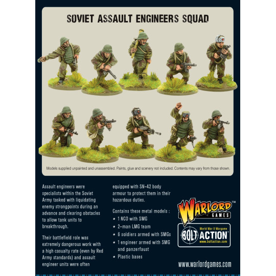 Soviet Assault Engineers squad