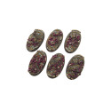 Dark Temple Bases, Oval 60mm (4)