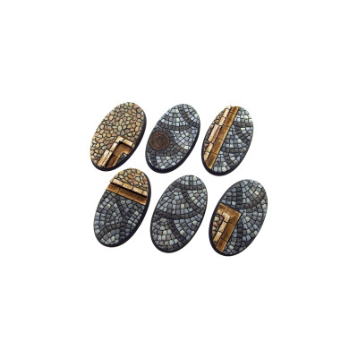 Cobblestone Base, Oval 60mm (4)