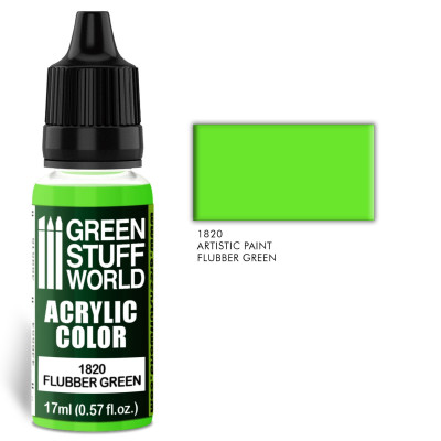 GSW Acrylic Color FLUBBER GREEN