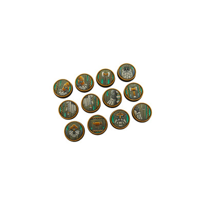 Dwarf Bases, Round 25mm (5)