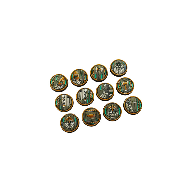 Dwarf Bases, Round 25mm (5)
