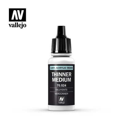 Vallejo 70.524 - Thinner Medium 17ml