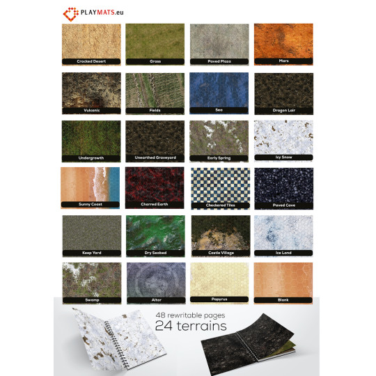 Księga RPG – RPG Book – Format A4, Heksy