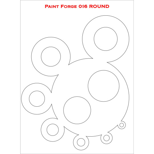 Round L Wzornik Malarski Paint Forge