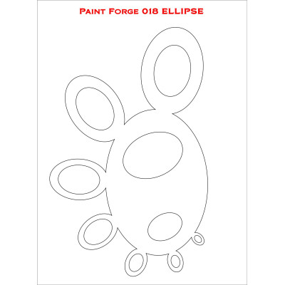 Ellipse L Wzornik Malarski Paint Forge