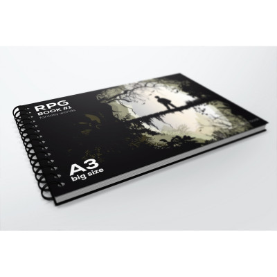 Księga RPG – RPG Book – Format A3, Heksy