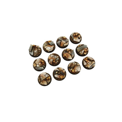 Ruined Chapel Bases, Round 25mm (5)